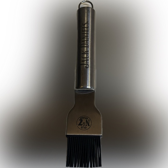 JACK DANIELS OLD NO. 7 BRAND BASTING BBQ BRUSH GRILL COOKOUT STAINLESS STEEL - Picture 4 of 8
